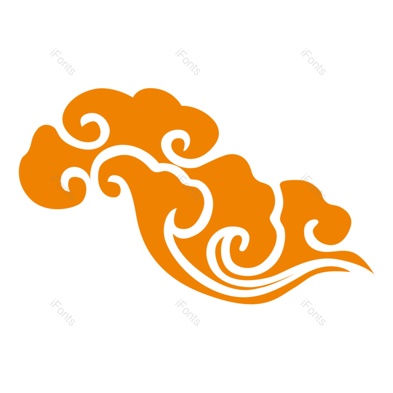 祥云图片,中国风元素,花纹PNG,底纹免抠素材